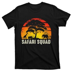 African Family Vacation Safari Squad Funny Matching Trip T-Shirt