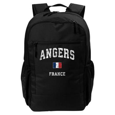 Angers France Vintage Athletic Sports Backpack