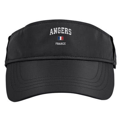 Angers France Vintage Athletic Sports Adult Drive Performance Visor
