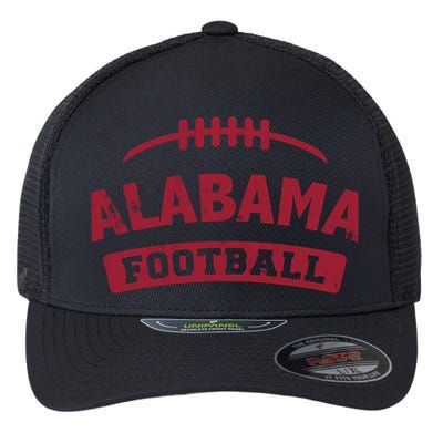 Alabama Football Vintage Distressed Flexfit Unipanel Trucker Cap