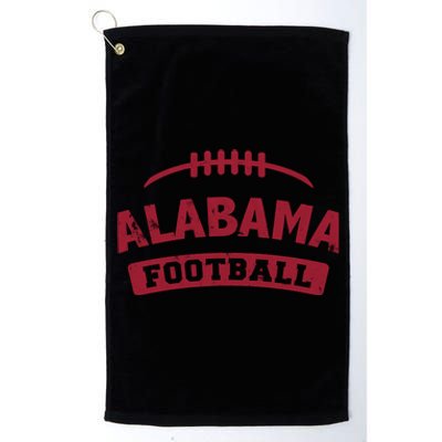 Alabama Football Vintage Distressed Platinum Collection Golf Towel