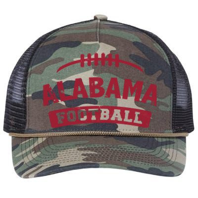 Alabama Football Vintage Distressed Retro Rope Trucker Hat Cap