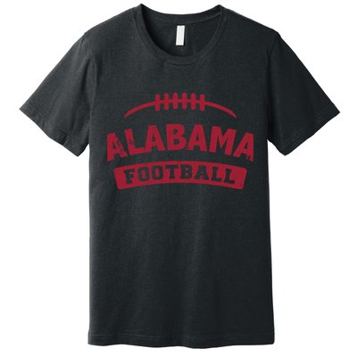 Alabama Football Vintage Distressed Premium T-Shirt