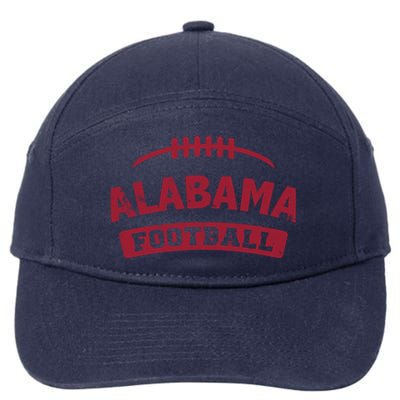 Alabama Football Vintage Distressed 7-Panel Snapback Hat