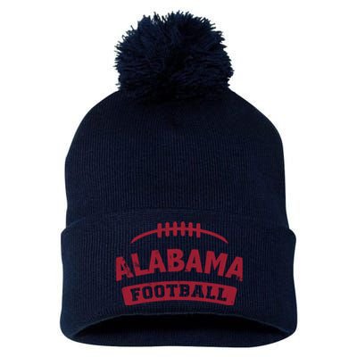 Alabama Football Vintage Distressed Pom Pom 12in Knit Beanie