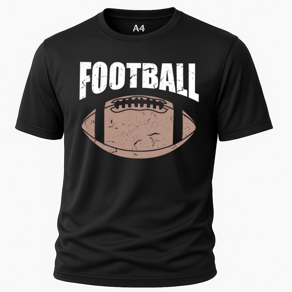 American Football Vintage Player Sports Cool Gift Cooling Performance Crew T-Shirt