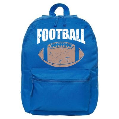 American Football Vintage Player Sports Cool Gift 16 in Basic Backpack