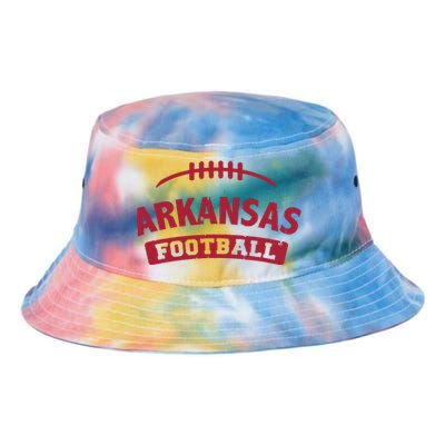 Arkansas Football Vintage Distressed Tie Dye Newport Bucket Hat