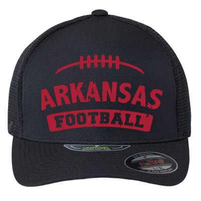 Arkansas Football Vintage Distressed Flexfit Unipanel Trucker Cap