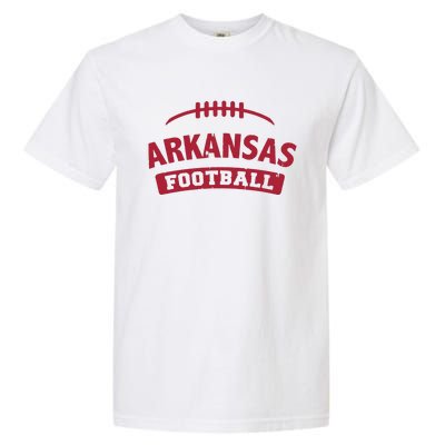 Arkansas Football Vintage Distressed Garment-Dyed Heavyweight T-Shirt