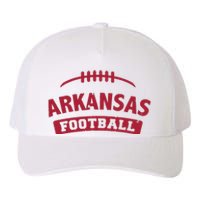 Arkansas Football Vintage Distressed Yupoong Adult 5-Panel Trucker Hat