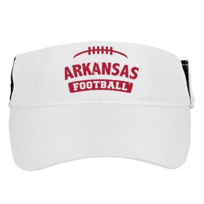 Arkansas Football Vintage Distressed Adult Drive Performance Visor