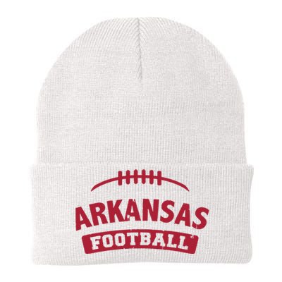 Arkansas Football Vintage Distressed Knit Cap Winter Beanie