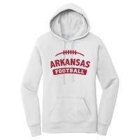 Arkansas Football Vintage Distressed Women's Pullover Hoodie