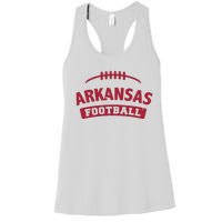 Arkansas Football Vintage Distressed Women's Racerback Tank