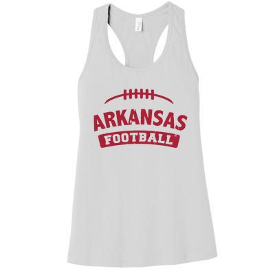 Arkansas Football Vintage Distressed Women's Racerback Tank