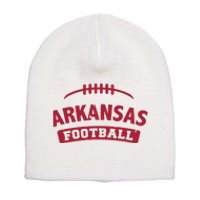 Arkansas Football Vintage Distressed Short Acrylic Beanie