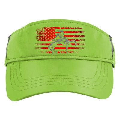 American Flag Wrestling Wrestling Adult Drive Performance Visor