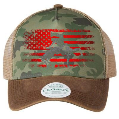 American Flag Wrestling Wrestling Legacy Tie Dye Trucker Hat