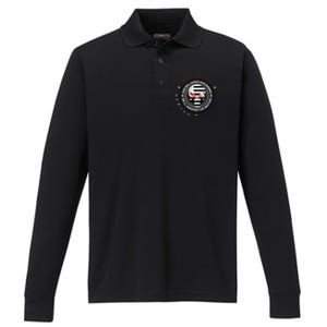 Armed Forces Well Arrange The Meeting Design Performance Long Sleeve Polo