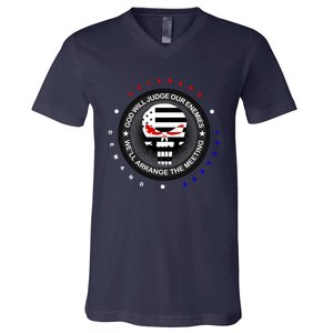 Armed Forces Well Arrange The Meeting Design V-Neck T-Shirt