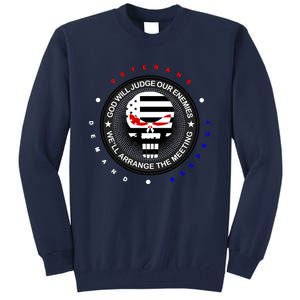 Armed Forces Well Arrange The Meeting Design Tall Sweatshirt