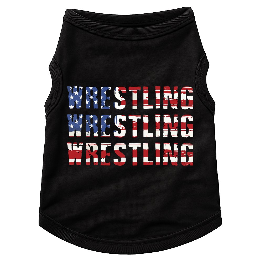 American Flag Wrestling USA Flag Wrestling Doggie Tank