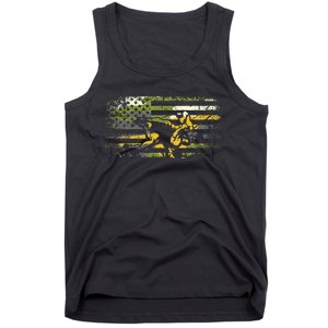 American Flag Wrestling Wrestling Tank Top