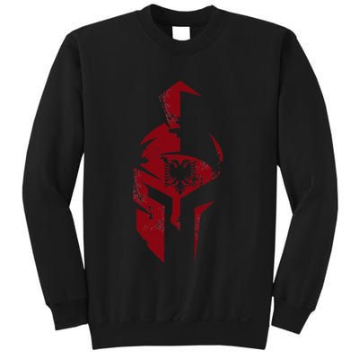 Albanian Flag Warrior Shqip Shqiponja Albanian Eagle Sweatshirt