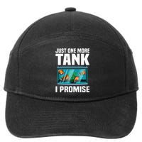 Aquarium For Women Fish Tank Fishkeeping 7-Panel Snapback Hat