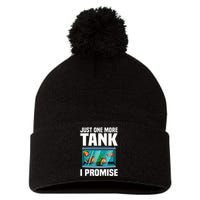 Aquarium For Women Fish Tank Fishkeeping Pom Pom 12in Knit Beanie