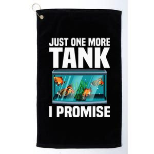 Aquarium For Women Fish Tank Fishkeeping Platinum Collection Golf Towel