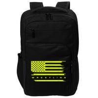 American Flag Wrestling Apparel Wrestling Impact Tech Backpack