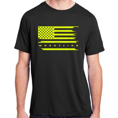 American Flag Wrestling Apparel Wrestling Adult ChromaSoft Performance T-Shirt