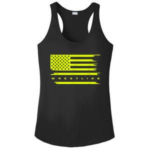 American Flag Wrestling Apparel Wrestling Ladies PosiCharge Competitor Racerback Tank