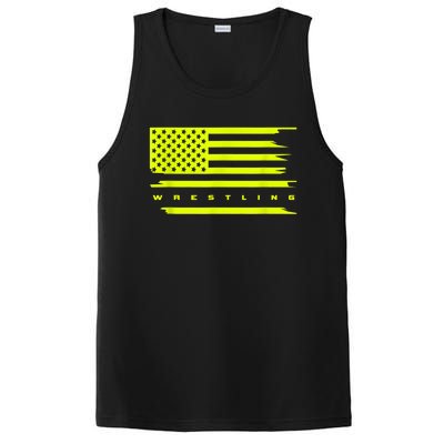 American Flag Wrestling Apparel Wrestling PosiCharge Competitor Tank