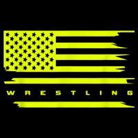 American Flag Wrestling Apparel Wrestling Zip Tote Bag