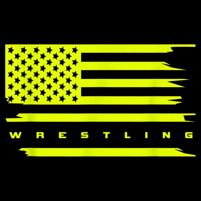 American Flag Wrestling Apparel Wrestling Zip Tote Bag