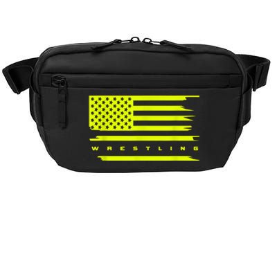 American Flag Wrestling Apparel Wrestling Crossbody Pack