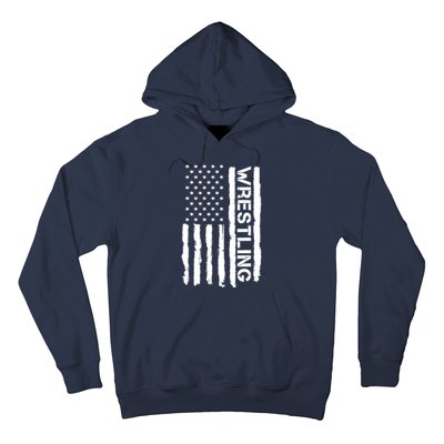 American Flag Wrestling Lovers Sport Fans Hoodie