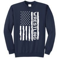 American Flag Wrestling Lovers Sport Fans Sweatshirt