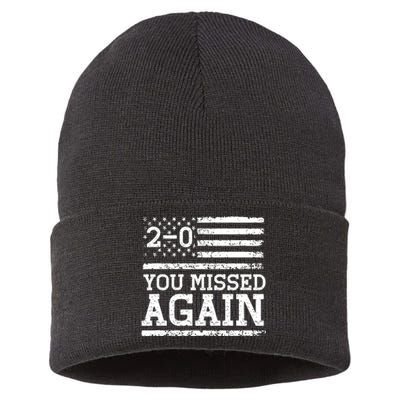 American Flag You Missed 2 0 Sustainable Knit Beanie