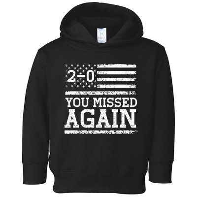 American Flag You Missed 2 0 Toddler Hoodie