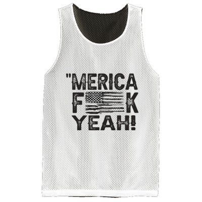 America Fuck Yeah Usa Gun Flag Novelty 4th Of July Mesh Reversible Basketball Jersey Tank