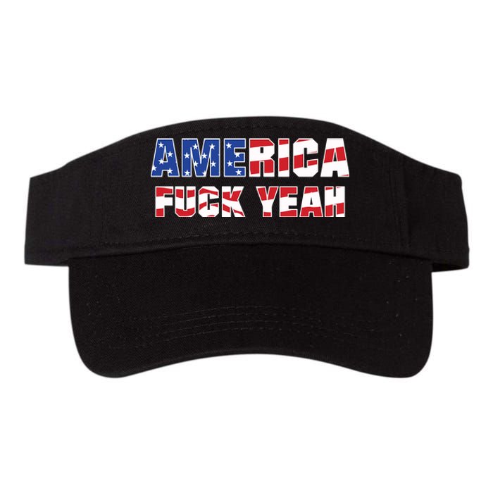 America Fuck Yeah Valucap Bio-Washed Visor