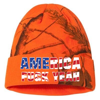 America Fuck Yeah Kati Licensed 12" Camo Beanie