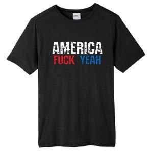 America Fuck Yeah Tall Fusion ChromaSoft Performance T-Shirt