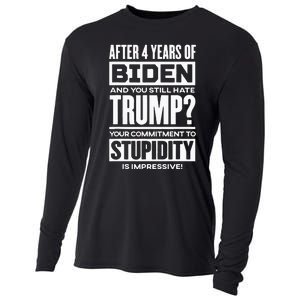 After Four Years Of Biden And You Still Hate Trump? Cooling Performance Long Sleeve Crew