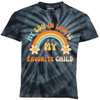 Appreciation For Your Son In Law With This Groovy Vintage Kids Tie-Dye T-Shirt