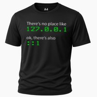 Admin Geek 127.0.0.1 1 There Is No Place Like Home Cooling Performance Crew T-Shirt